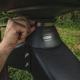 Gravity feeder kit showing Quick-Lock connection